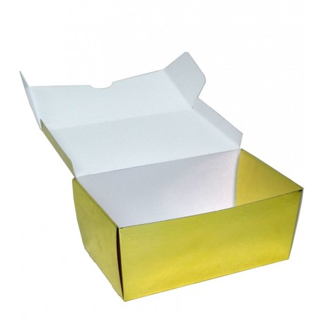 Cajas Trapezoide Oro