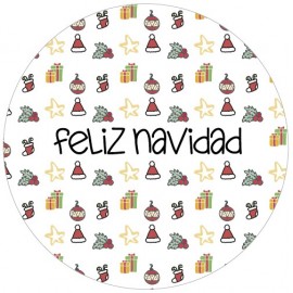 ETIQUETA "FELIZ NAVIDAD" - REGALITO