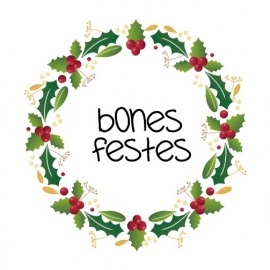 ETIQUETA "BONES FESTES"