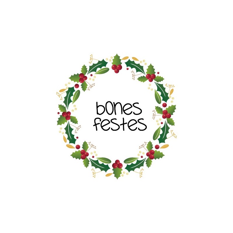 Etiqueta "Bones Festes"