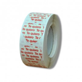 ETIQUETA “TE QUIERO” – 30 X 30 MM