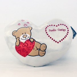 PELUCHE CORAZÓN BLANCO