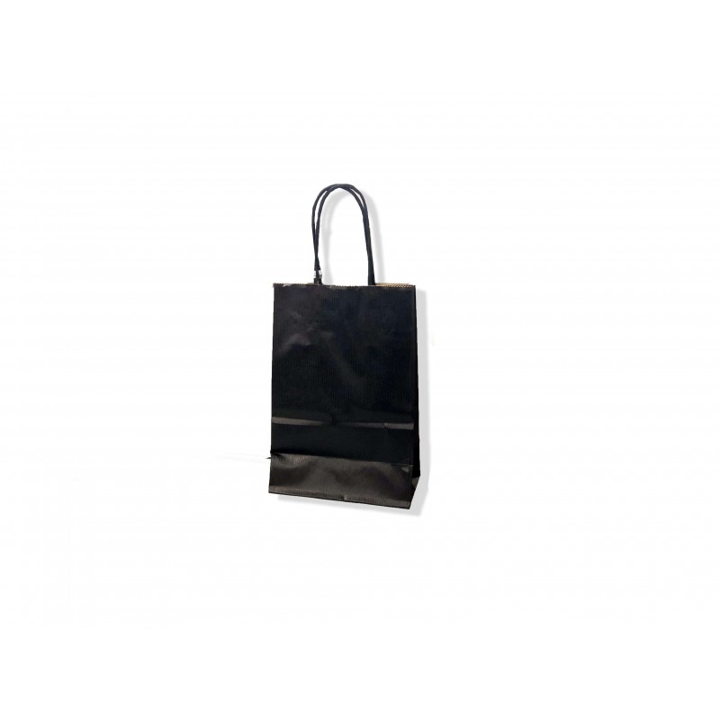 Bolsa papel Kraft negro