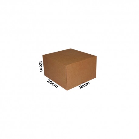 Caja Troquelada - 20 X 18 X 12 cm