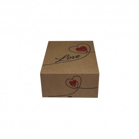 CAJA TROQUELADA 30X22X12 LOVE