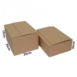 CAJA TROQUELADA DOBLE ALTURA 31x23x17/10
