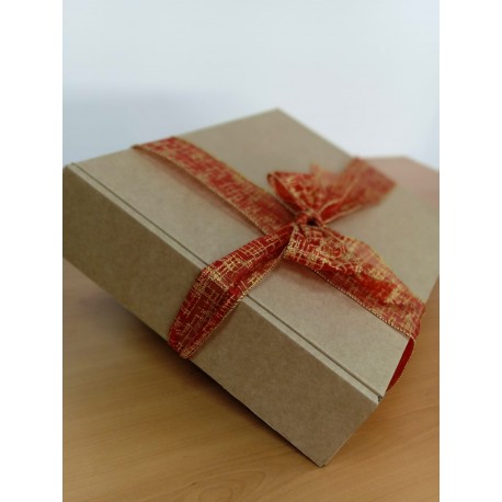 CAJA TROQUELADA 380X280X80 MARRON