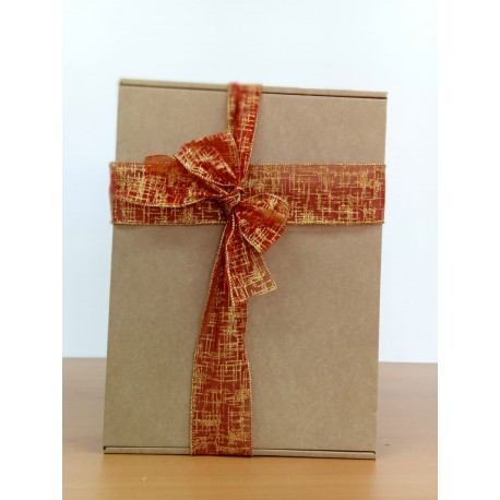 CAJA TROQUELADA 380X280X80 MARRON