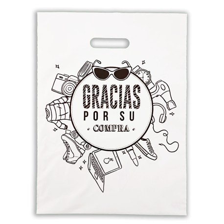 BOLSAS DE PLÁSTICO DE FANTASÍA TROQUELADAS