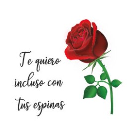 ETIQUETA "TE QUIERO ESPINAS"