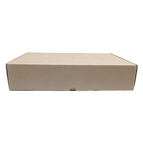 CAJA TROQUELADA 38X28X8 MARRON