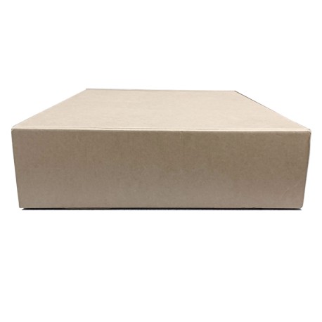 CAJA TROQUELADA 38X28X8 MARRON