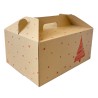CAJA LOTE NAVIDAD PEQUEÑA CON ASA 320X230X150 ARBOL/ESTRELLAS