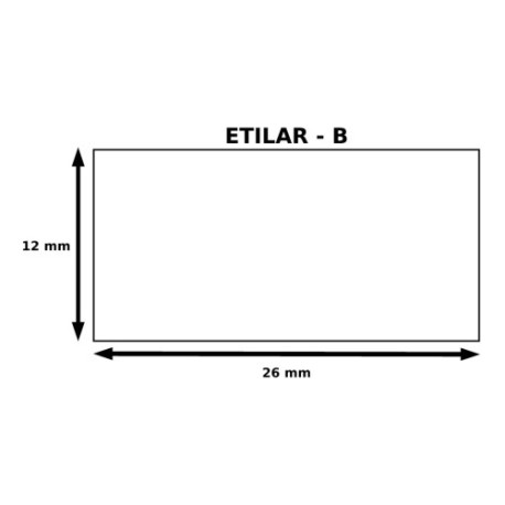 ETIQUETAS PARA ETIQUETADORAS MANUALES