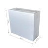 CAJA CARTON 392X157X358 MM BL (3X5L)