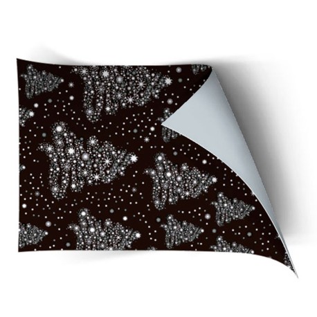 Arbol de Navidad de Estrellas Fondo Negro 8 Kg