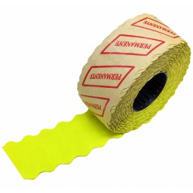 ETIQUETAS FLUOR PARA ETIQUETADORAS MANUALES