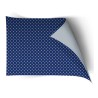 TOPOS PLATA FONDO AZUL - ESTUCADO 80 gr / 70cm / 8kg